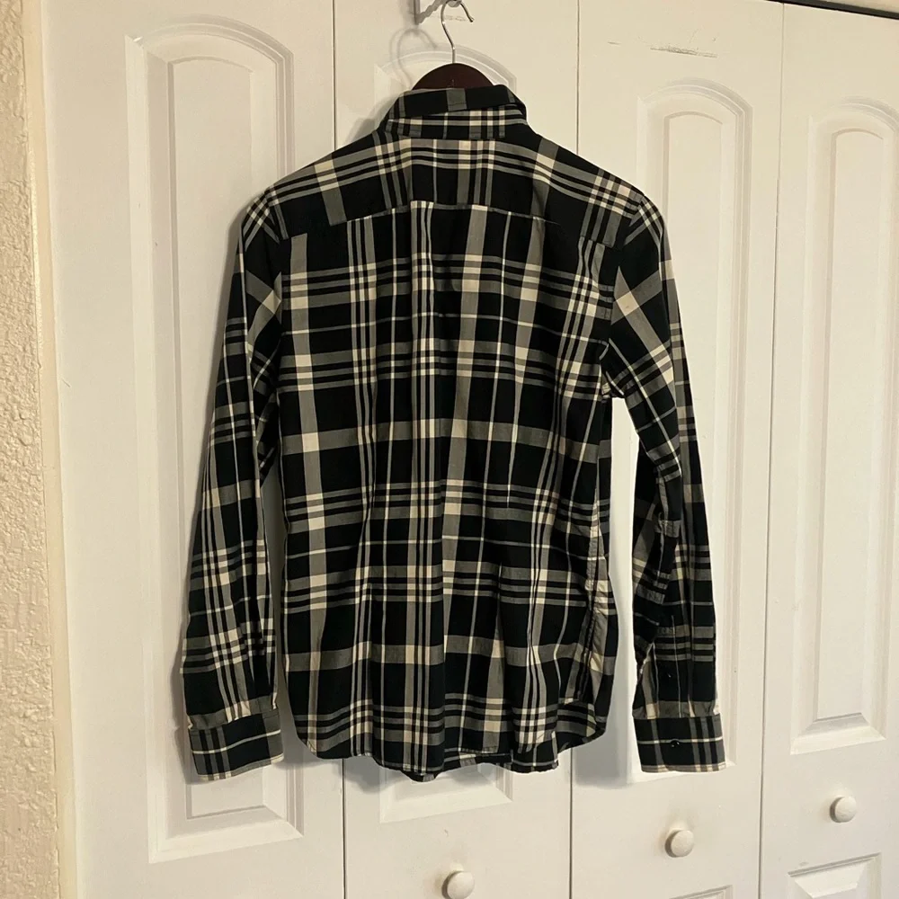 Ralph Lauren plaid women’s Shirt with ruffles - Picture 7 of 8